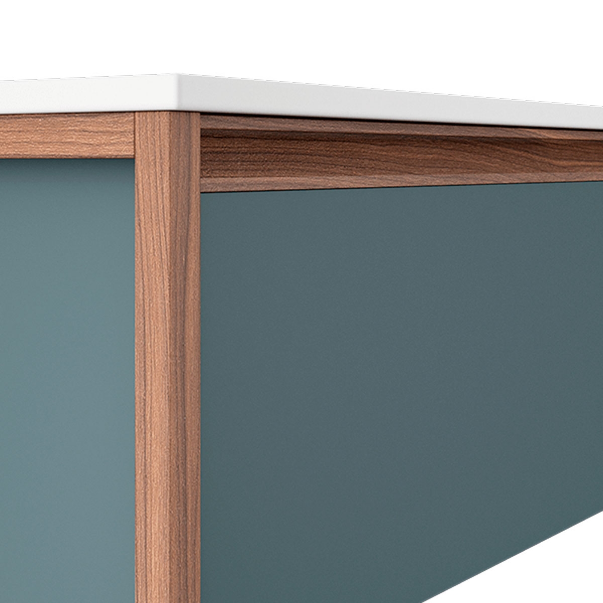 Floor bathroom furniture 1 drawer and 1 hole with integrated sink Model Icon15