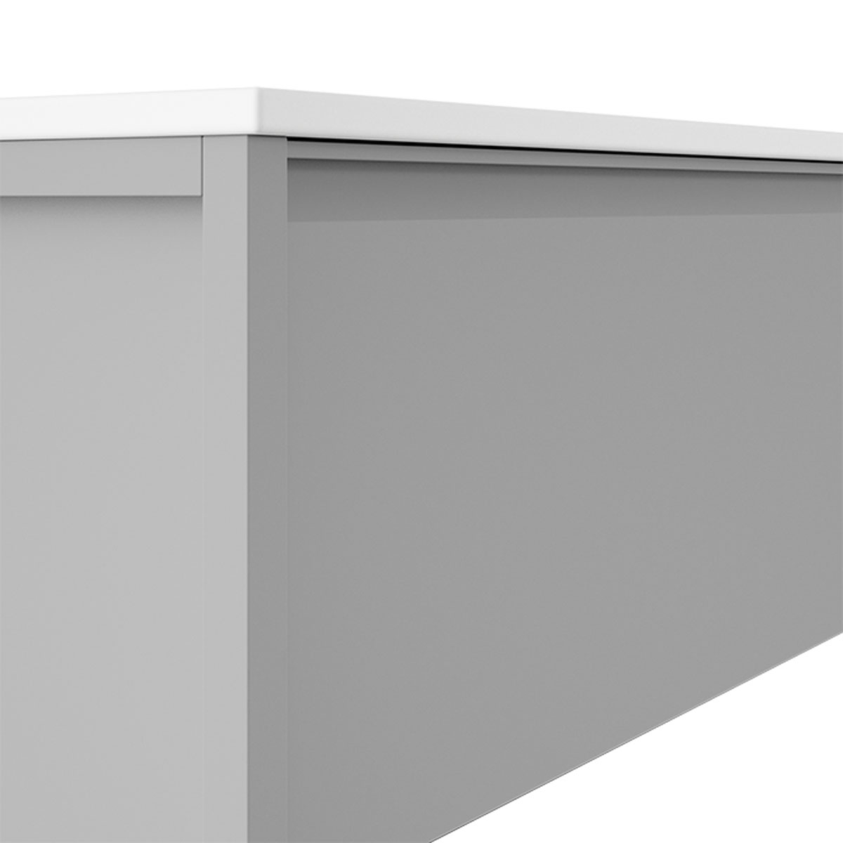 Mueble de baño de suelo 1 cajón y 1 hueco con lavabo sobre encimera Modelo Icon13