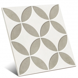 Mayari Taupe Petals 22.3x22.3 (box 0.65 m2)