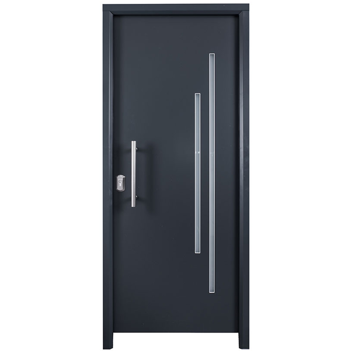 Glass Lisa 2 black armored door