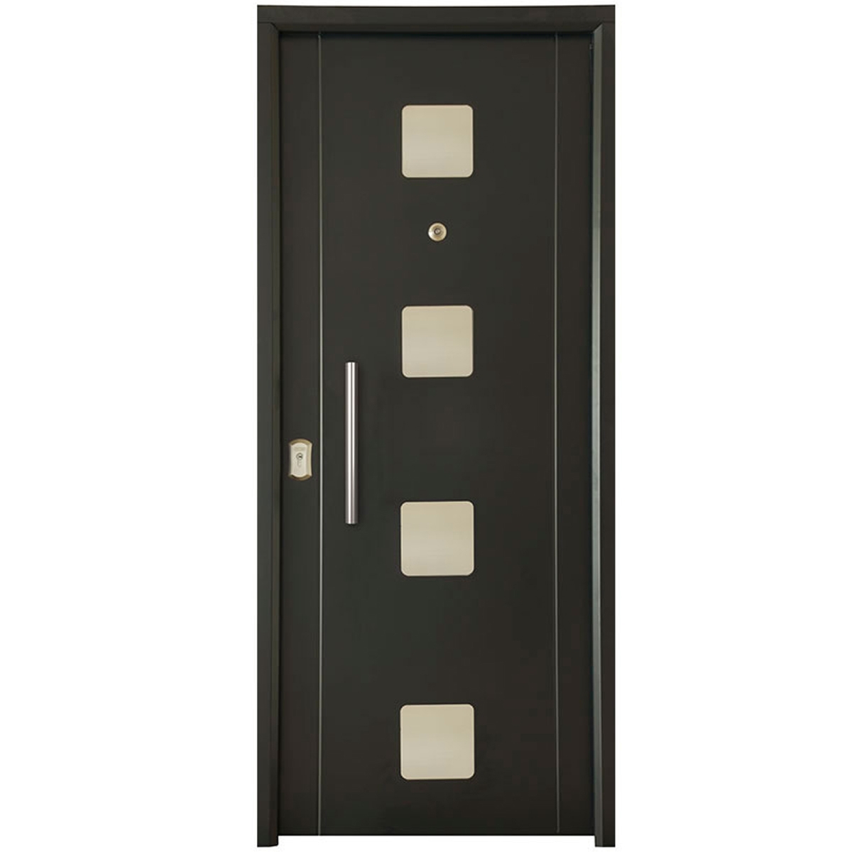 Puerta acorazada Milán Inox