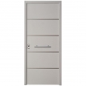 Porte blindée Verona Inox blanc