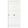 White Alborán armored door