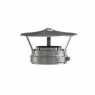 Chinese stainless steel cap for double-walled pipes