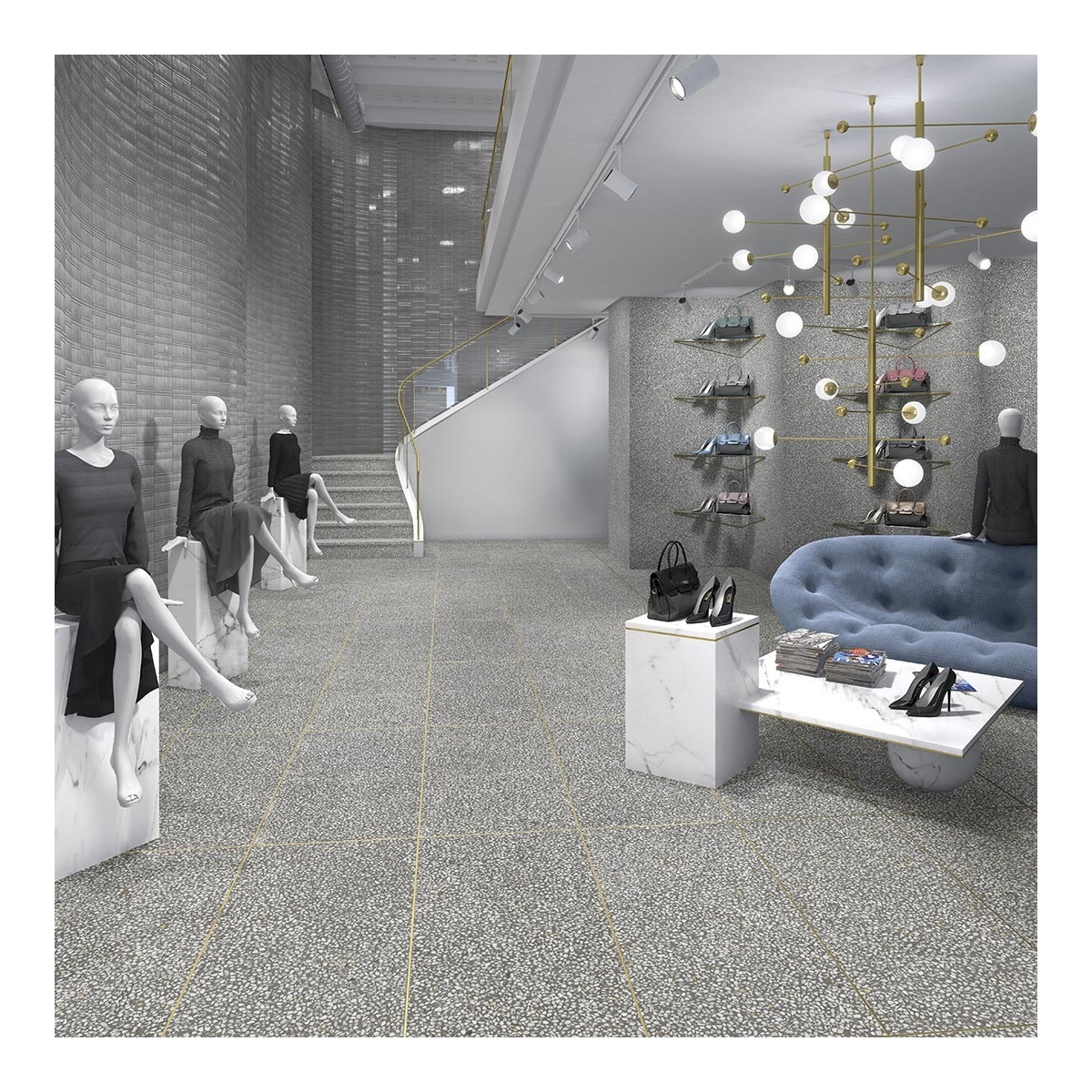 Portofino Graphite 60x60 (Box 1,08 m²) Vives