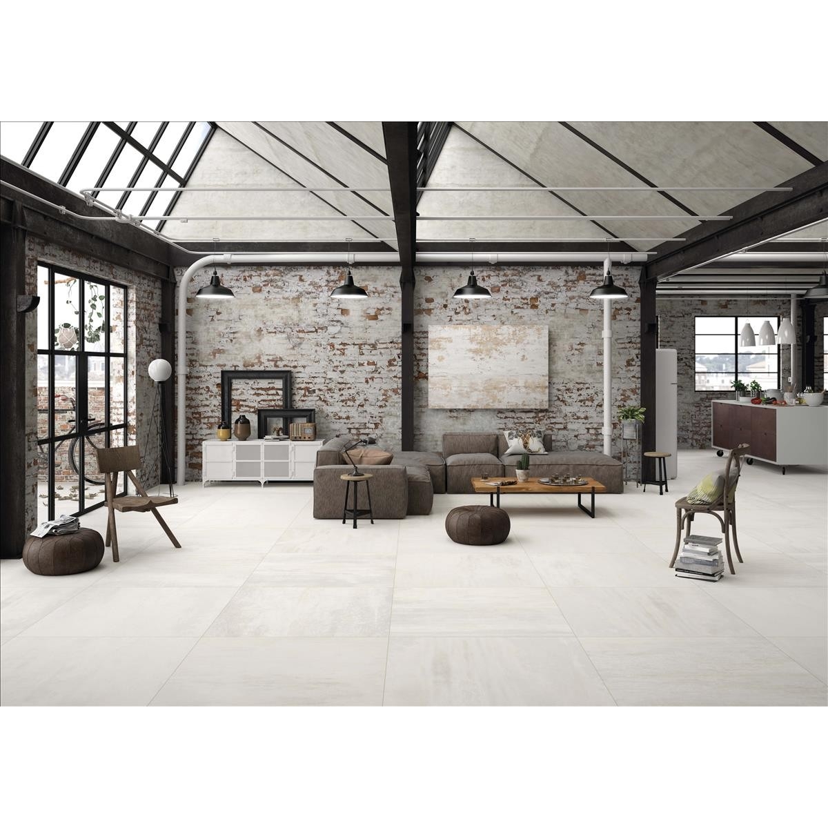 Acier White 60x120 rectified by STN Ceramica