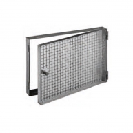 Compuerta galvanizada rellenable 30x40