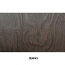 300x12.5x7 straight half-round beam ebony