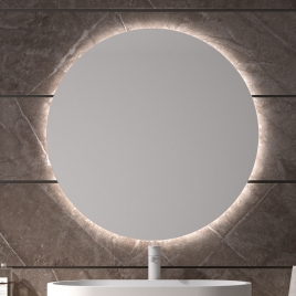 Espejo Redondo con Luz Led 480 Eurobath Tenerife (100Ø)