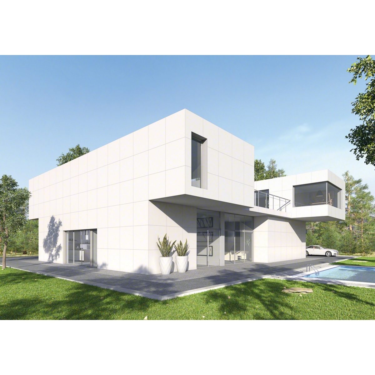 Inari Branco 60x120 Retificado (caixa de 1,44m2) Coleção Inari by Vives