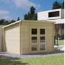Cobertizo de madera modelo Juno Modern 6 m²