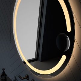 Round Mirror with Led Light 480 EUROBATH Mill (80Ø)