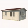 Elista model wooden shed
