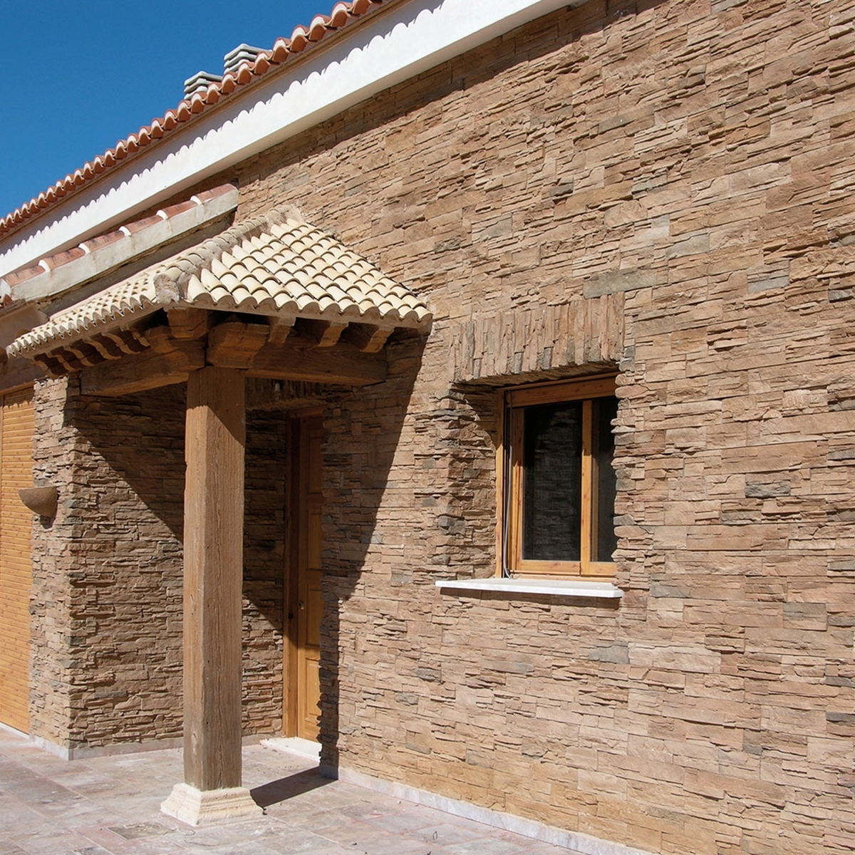 Verniprens - Revestimiento con plaquetas de hormigón - Varadero braganza revestimiento imitación piedra