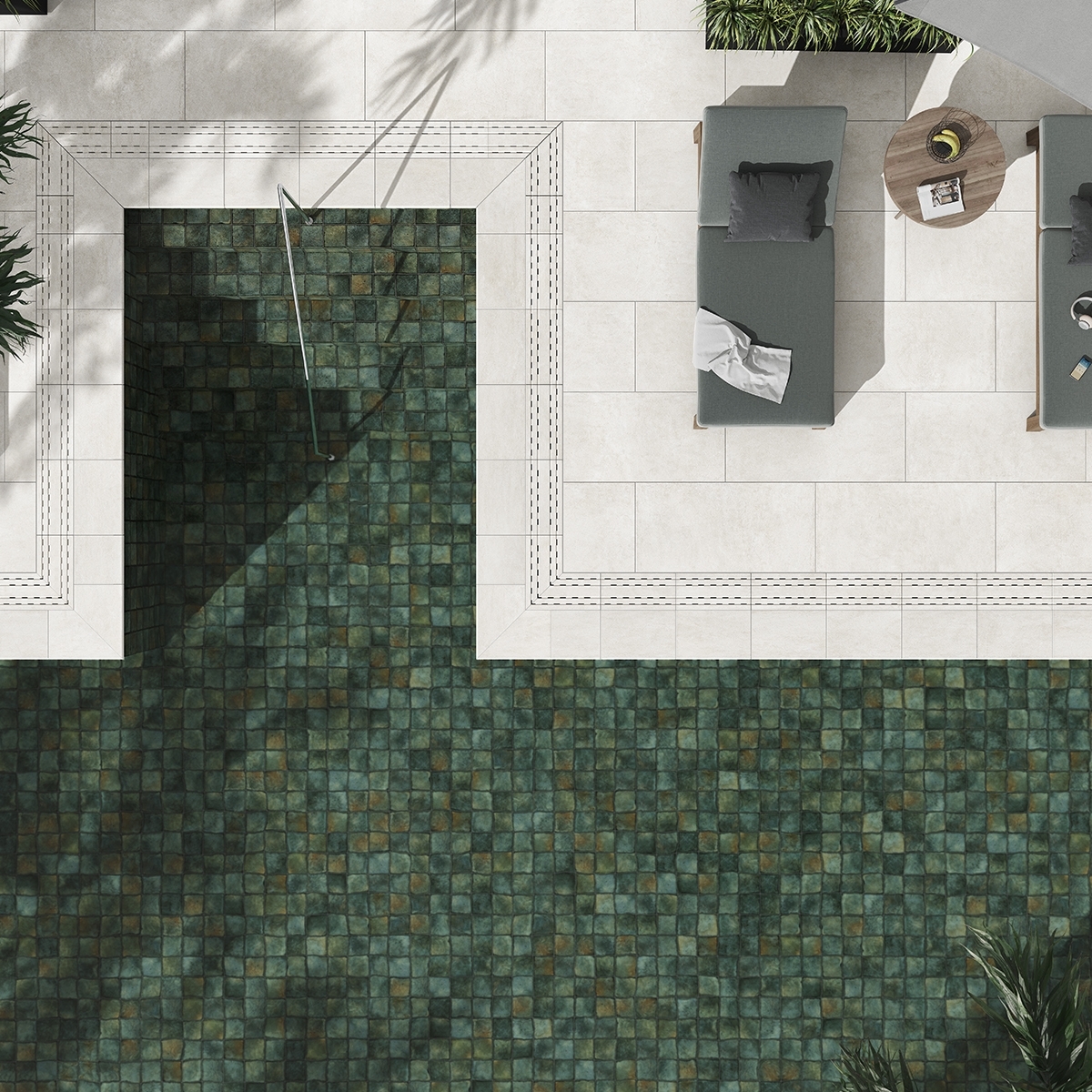 Foto de Tropic Turqueta 14.7x14.7 C3 (caja de 0.95 m2)