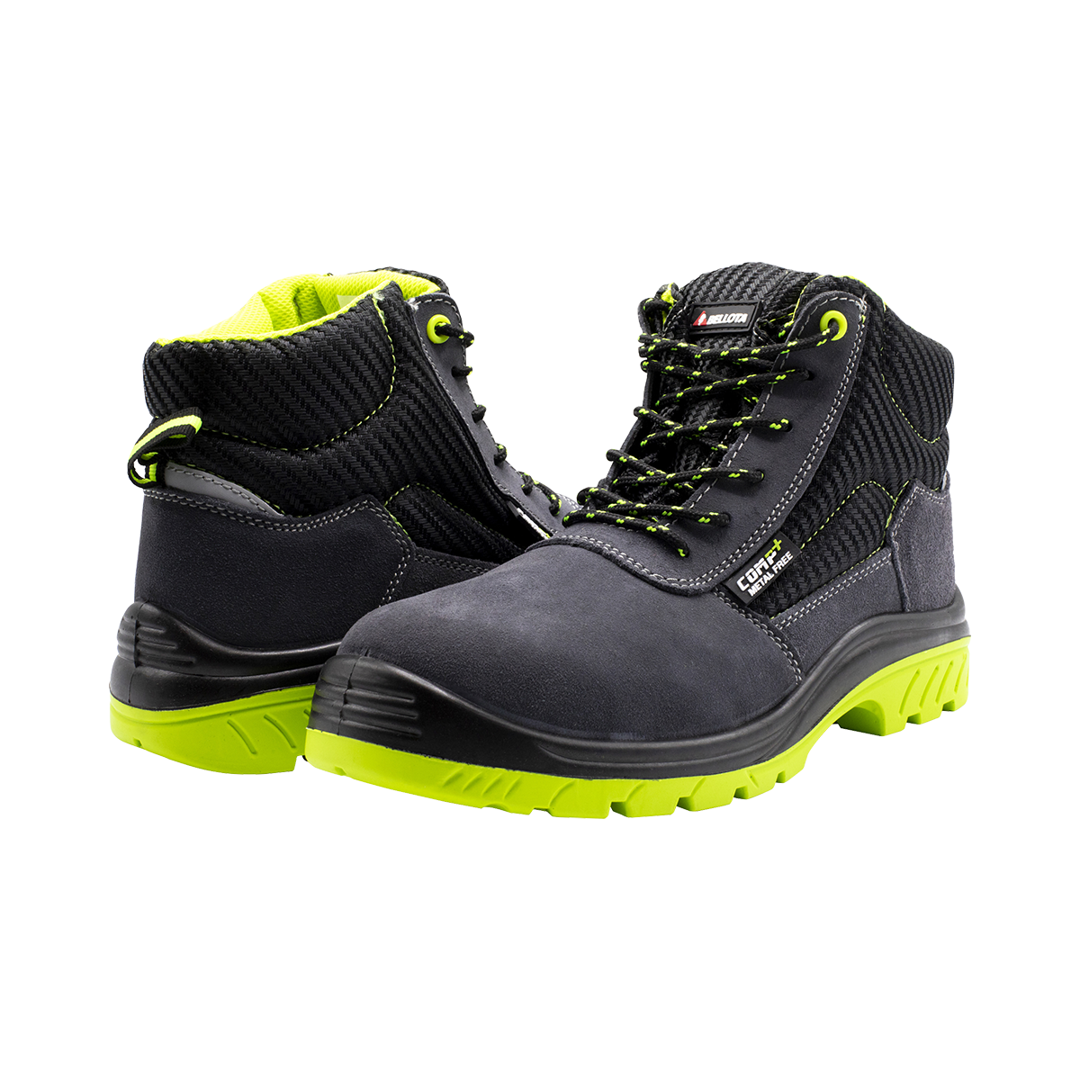 Bellota COMP+ S1P Bottes de sécurité en daim vert