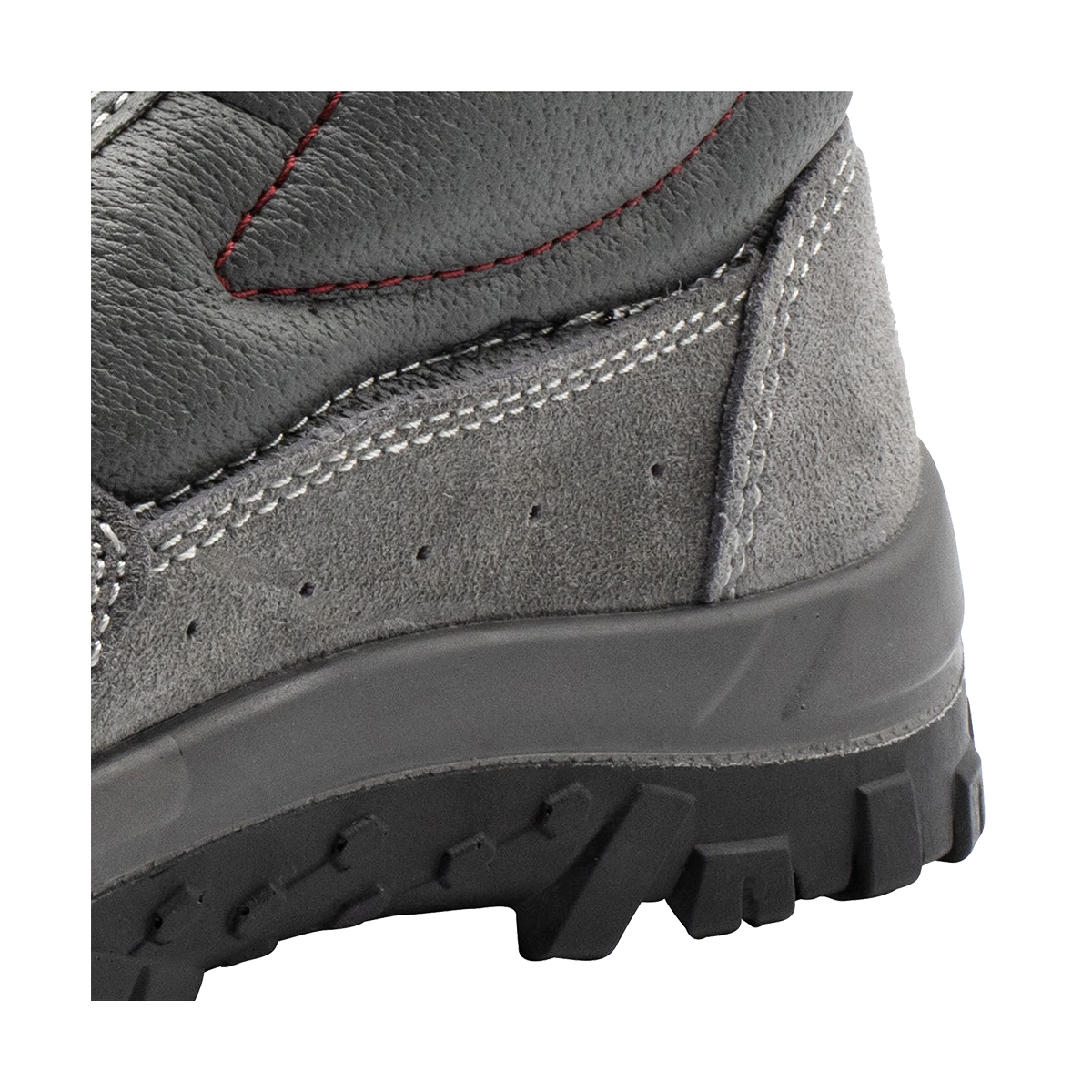 Fersendetail: Grauer Wildlederstiefel 72304 S1P - Bellota