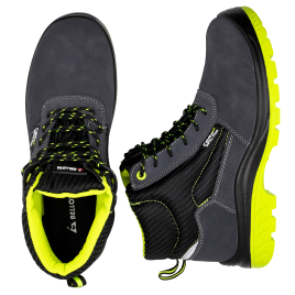 Bellota COMP+ S1P Green Suede Safety Boots
