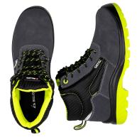Detalhe Bellota Botas de Segurança de Camurça Verde COMP+ S1P