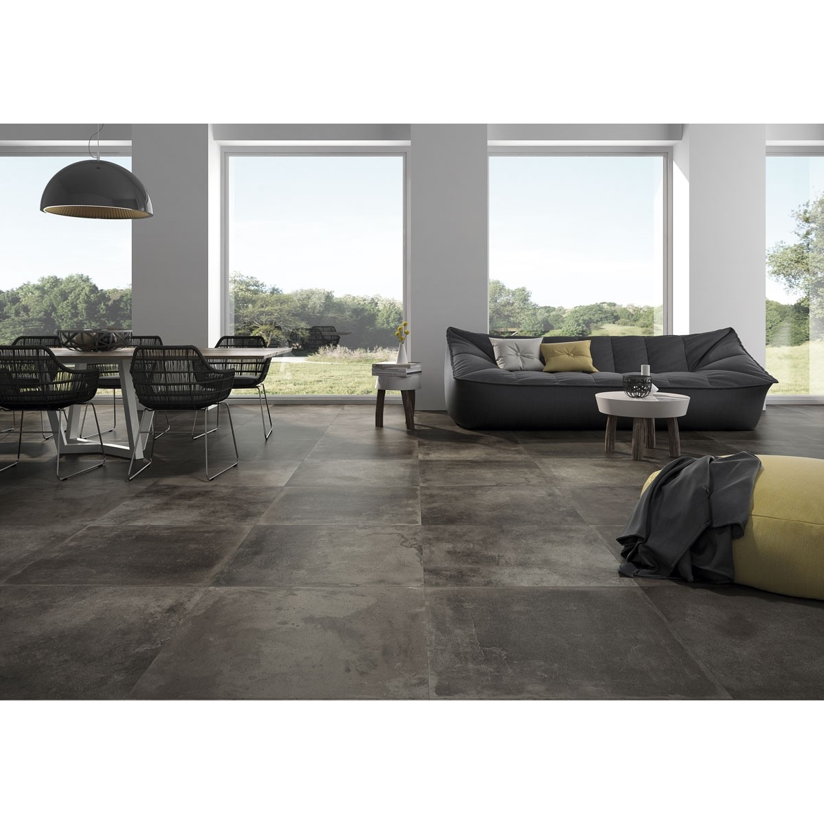 Suelo y Revestimiento Porcelánico Titan Grafito Decorstone (caja) al mejor precio