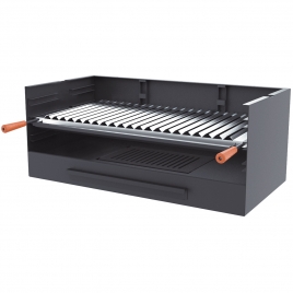 Charcoal and wood barbecue BV-80