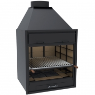 Holzkohle- und Holzgrill BF-70