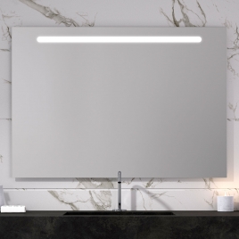 Miroir Saona EUROBATHavec lumière led frontale