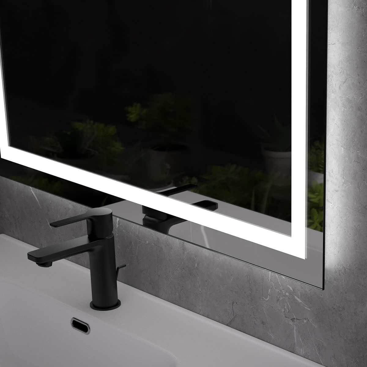 Backlit-front mirror-Cies-160-1