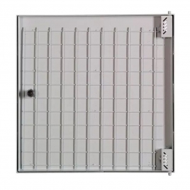 Exterior refillable and panelable gate 60x60