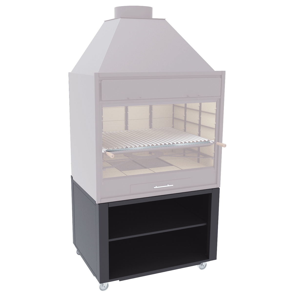 Stand furniture with wheels for BF-90