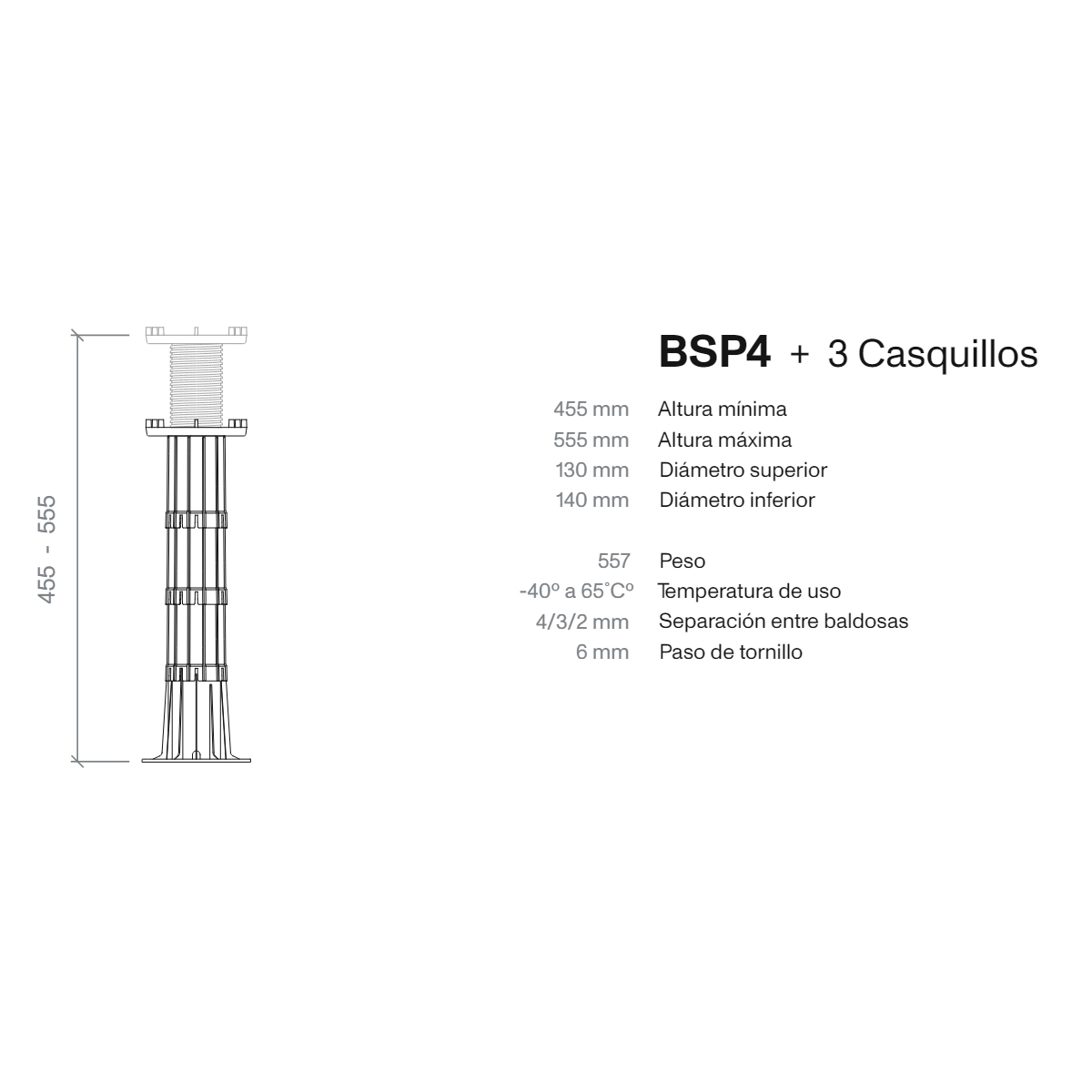 Casquillo 100 BSP casquillo 3