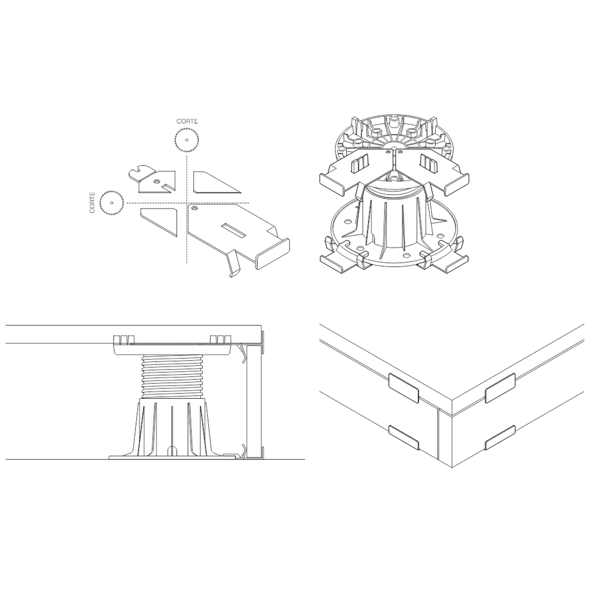 Nouveau schéma de boîtier vertical SP (10ud)