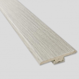 Perfil T Cinza Carvalho 4.5x240 cm (Preço por peça)