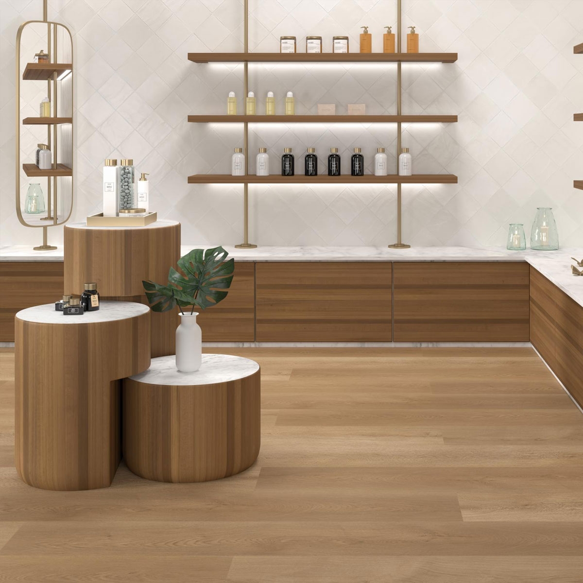 viertes Profil T Honey Oak