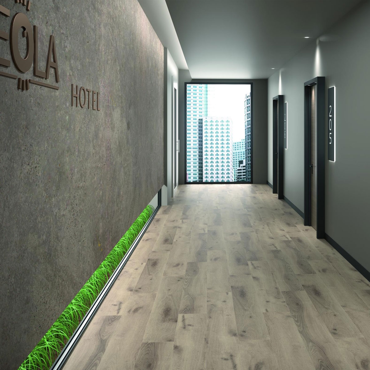 Sierra Vision T-Profile Corredor