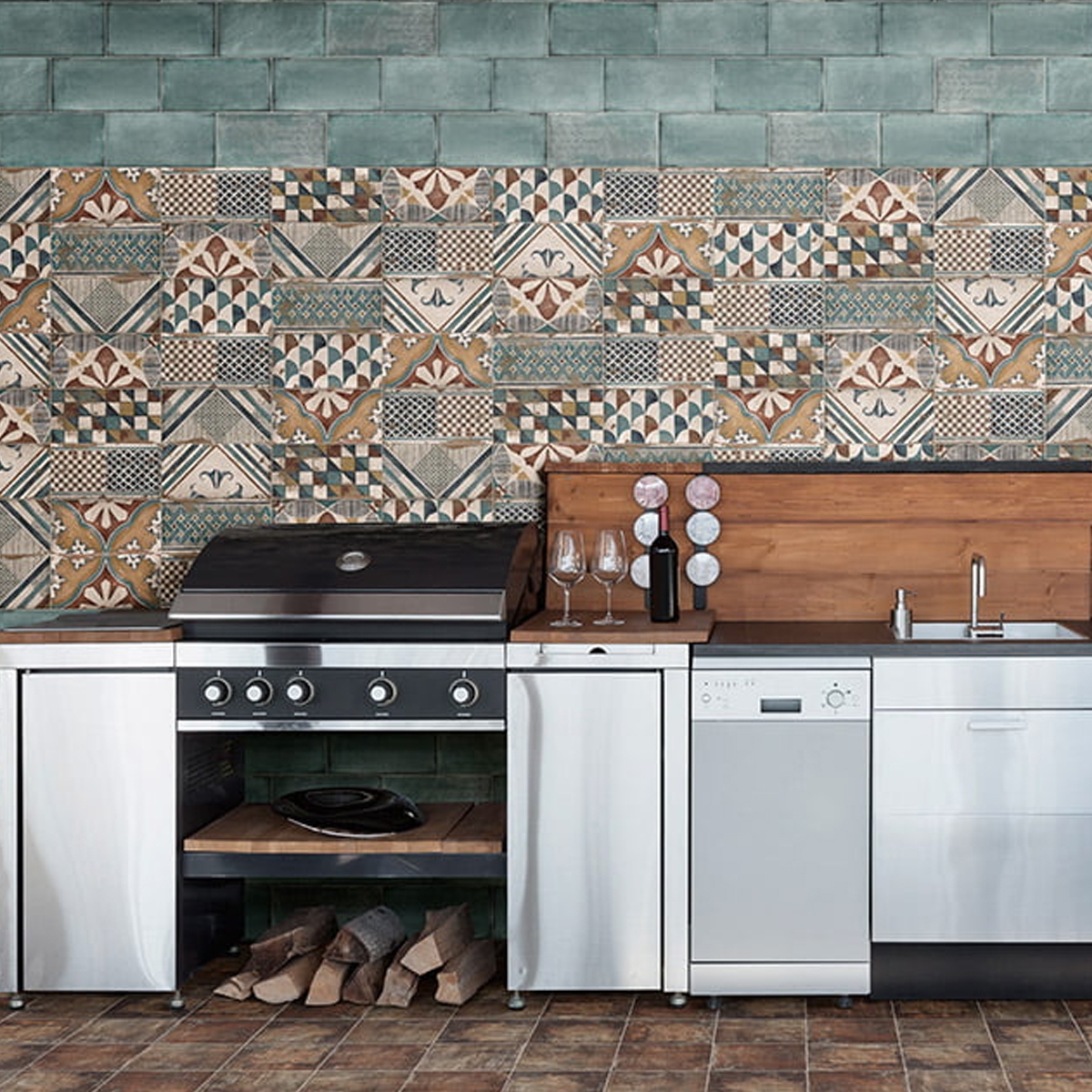 Padoue 20x20 cm (boîte 1 m2) AMBIENTE 2