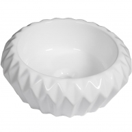 Selene White ceramic sink