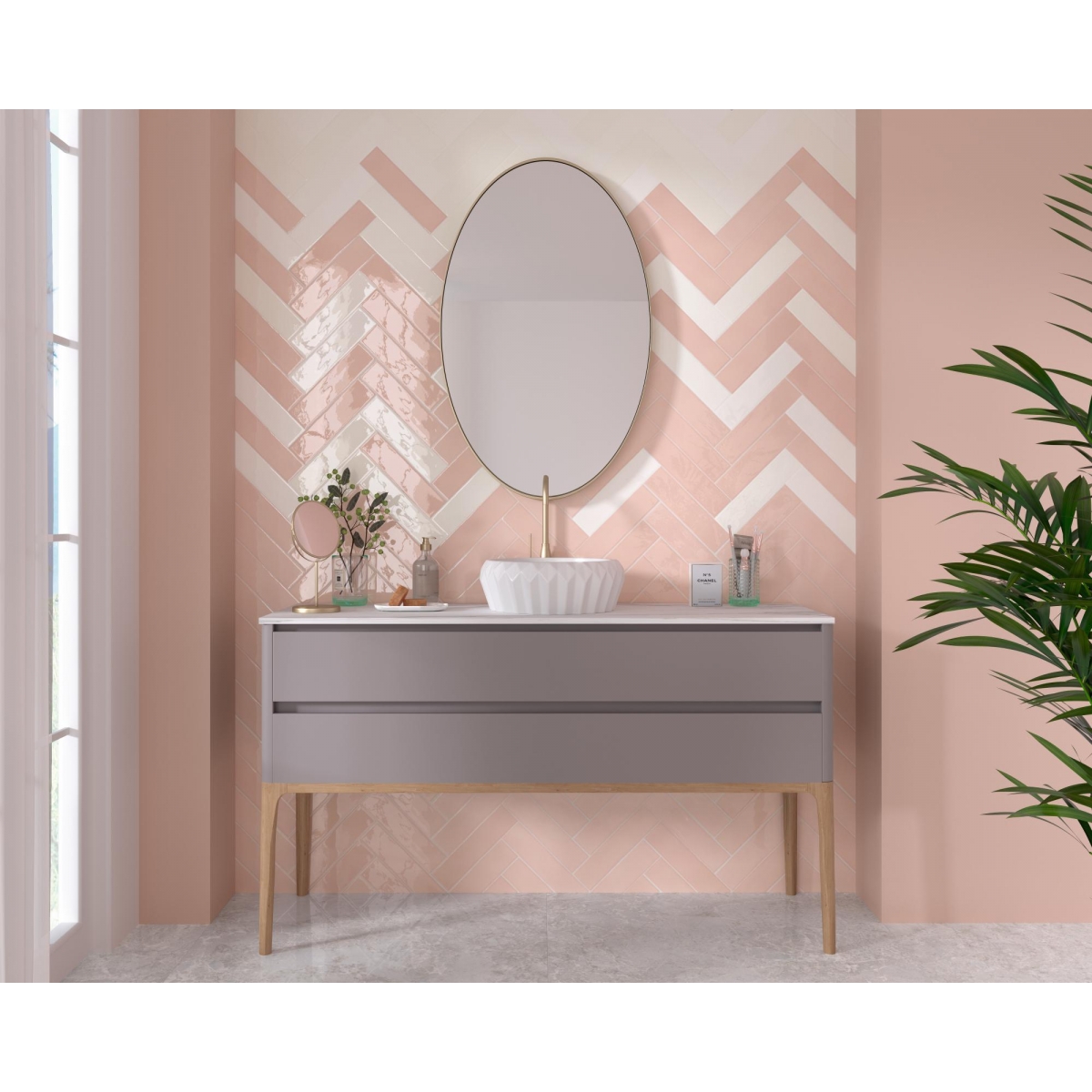 Ambiente Keramikwaschbecken Selene White 2