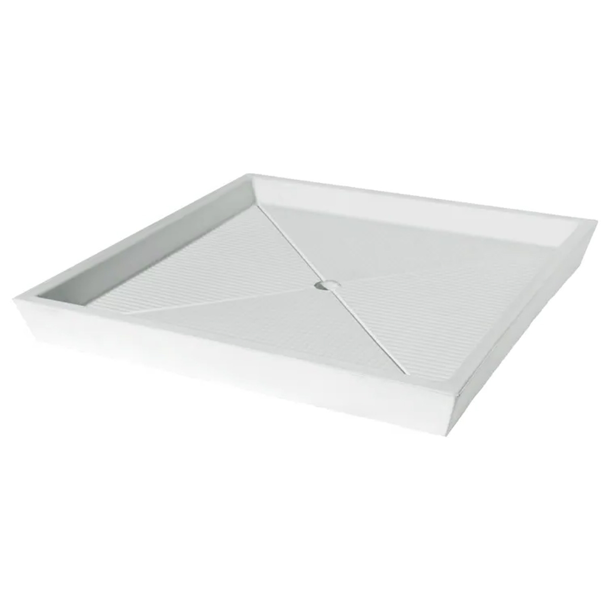 Bambus-Duschschale von 80x80