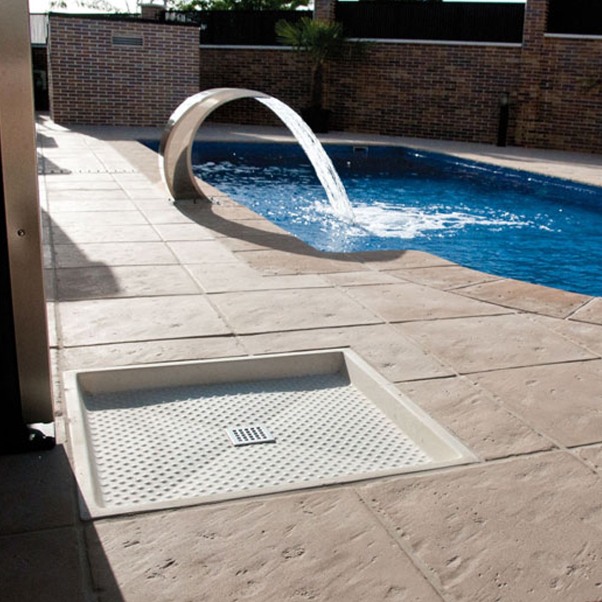 Bubble shower tray 80x80 - Verniprens