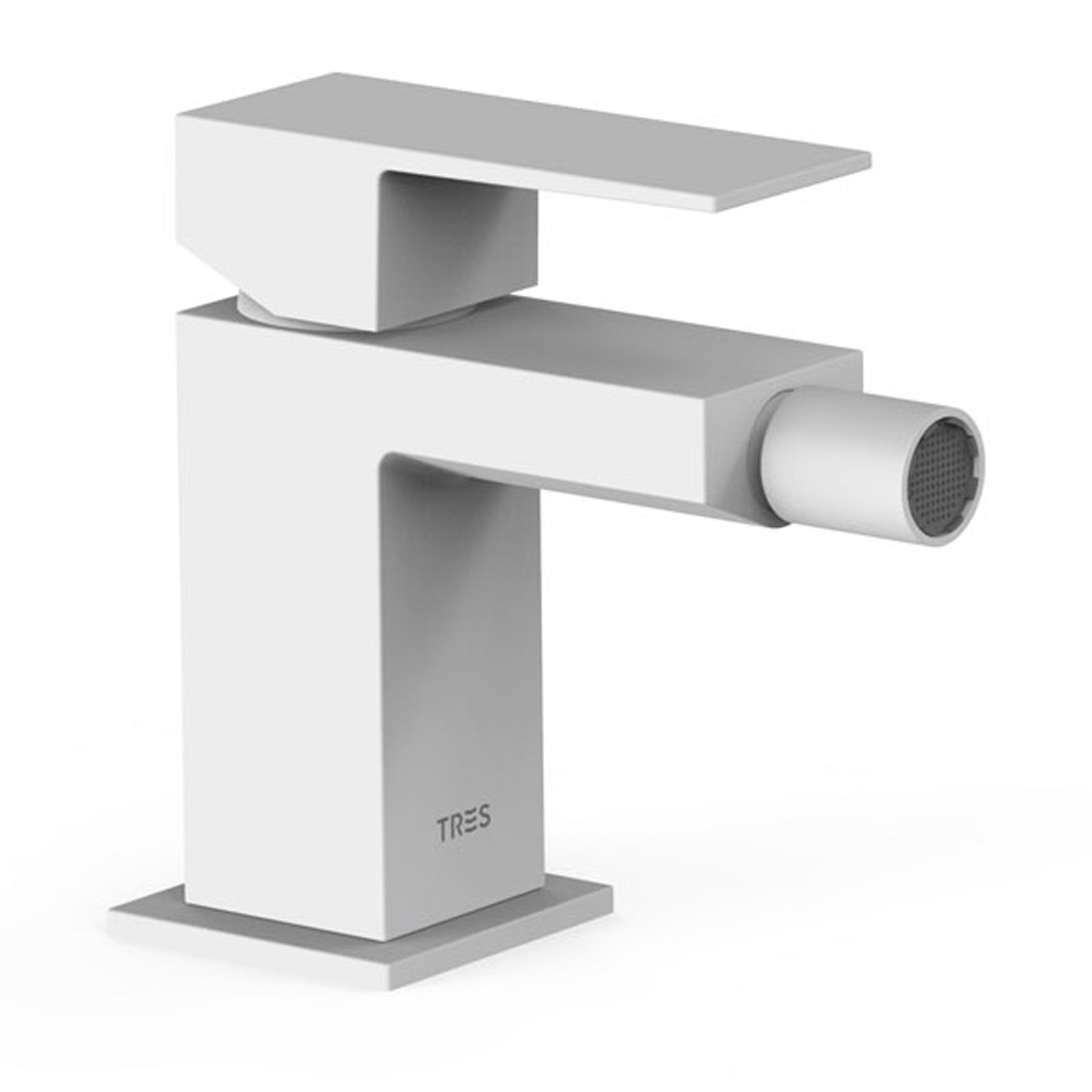Robinet de bidet monocommande exclusif Frame avec Maneta_Blanco mat