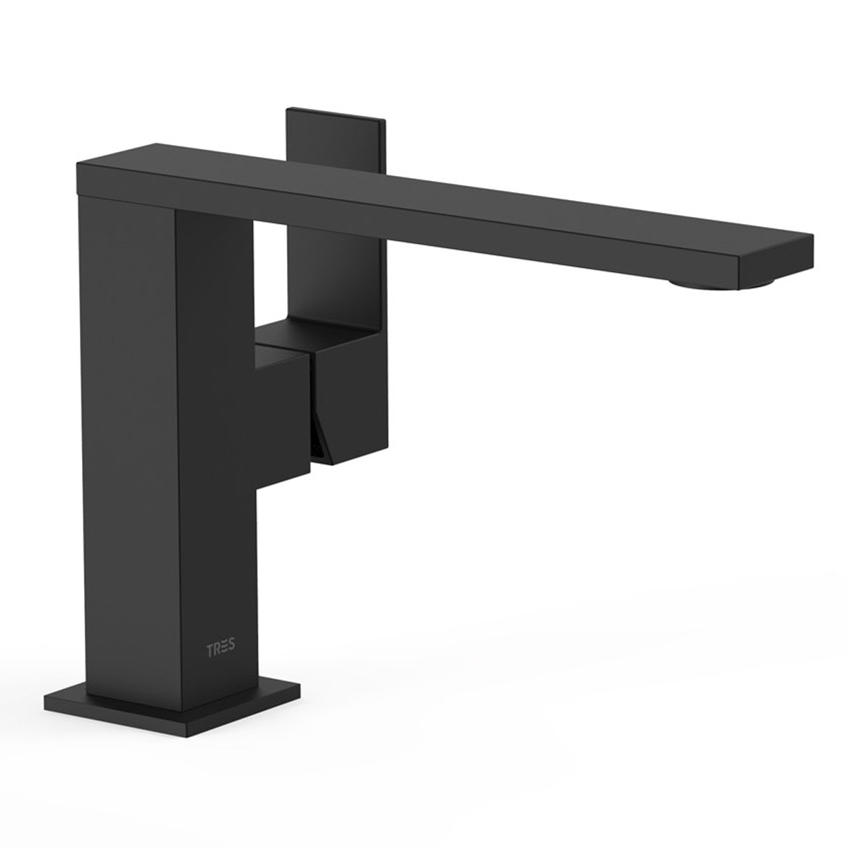 Einhebel-Waschbeckenwasserhahn Matt Exclusive_Negro quadratisch