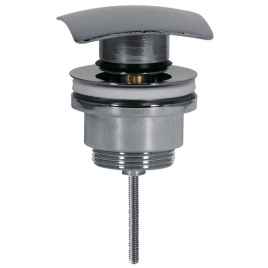 Click-Clack Simple-Rapid Vanne de vidange carrée pour lavabo