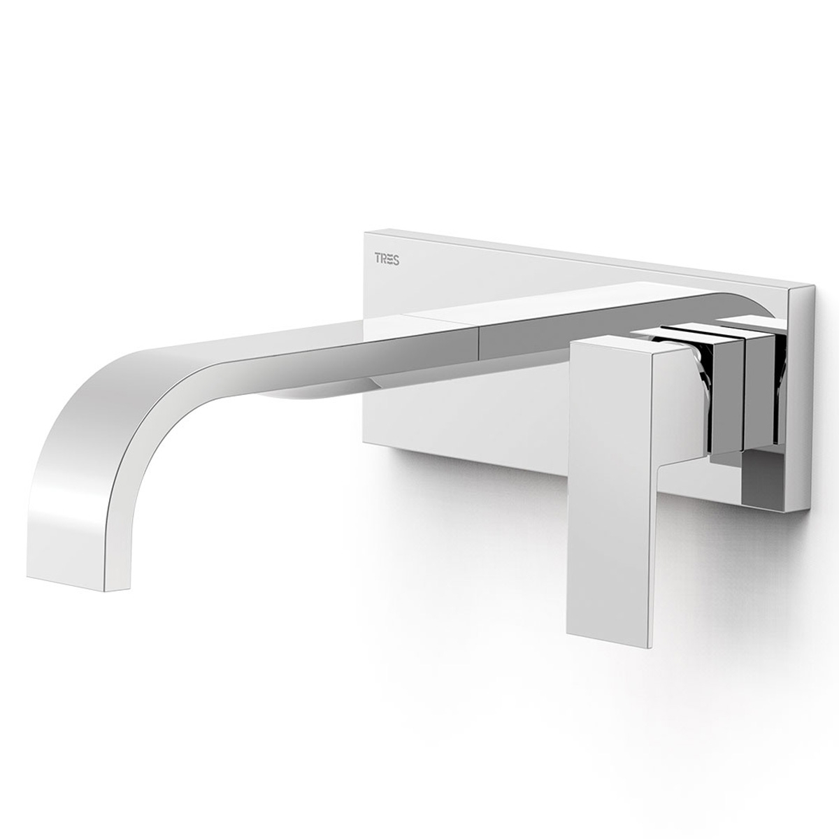 1-piece long spout chrome built-in tap