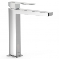 Langer Einhebel-Wasserhahn mit Slim Exclusive Chromgriff