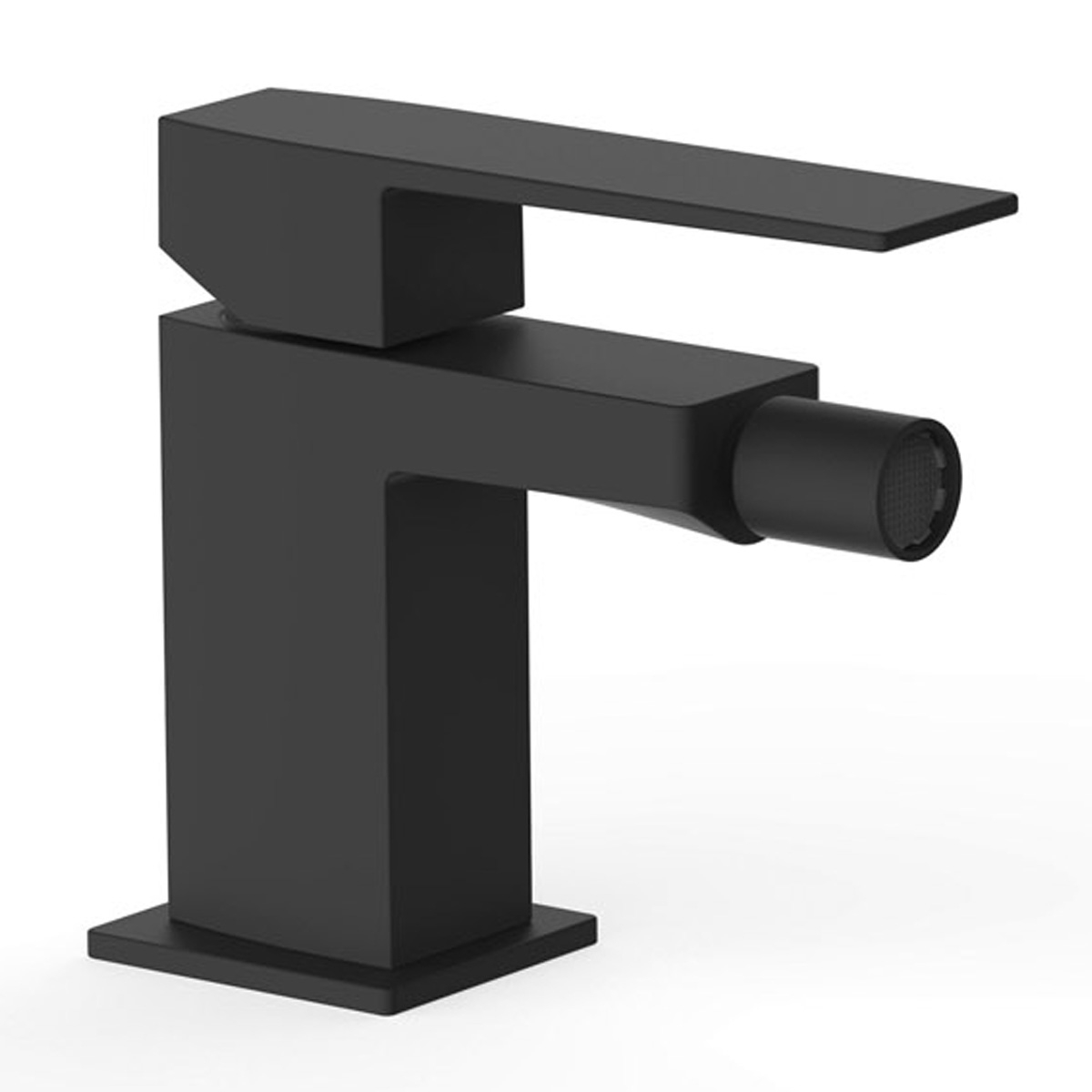 Slim Exclusive Black Matte Bidet Faucet with Handle