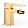 Schlanker exklusiver goldener Bidet-Wasserhahn mit Griff