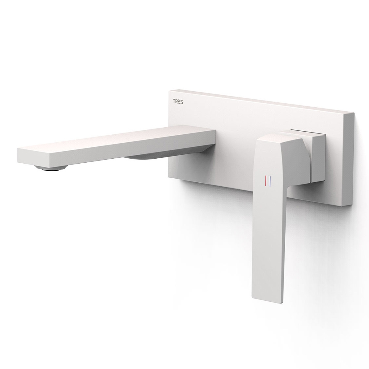 1 Piece Built-in Faucet For Slim Exclusive matte white sink