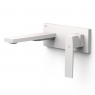 1 Piece Built-in Faucet For Slim Exclusive matte white sink