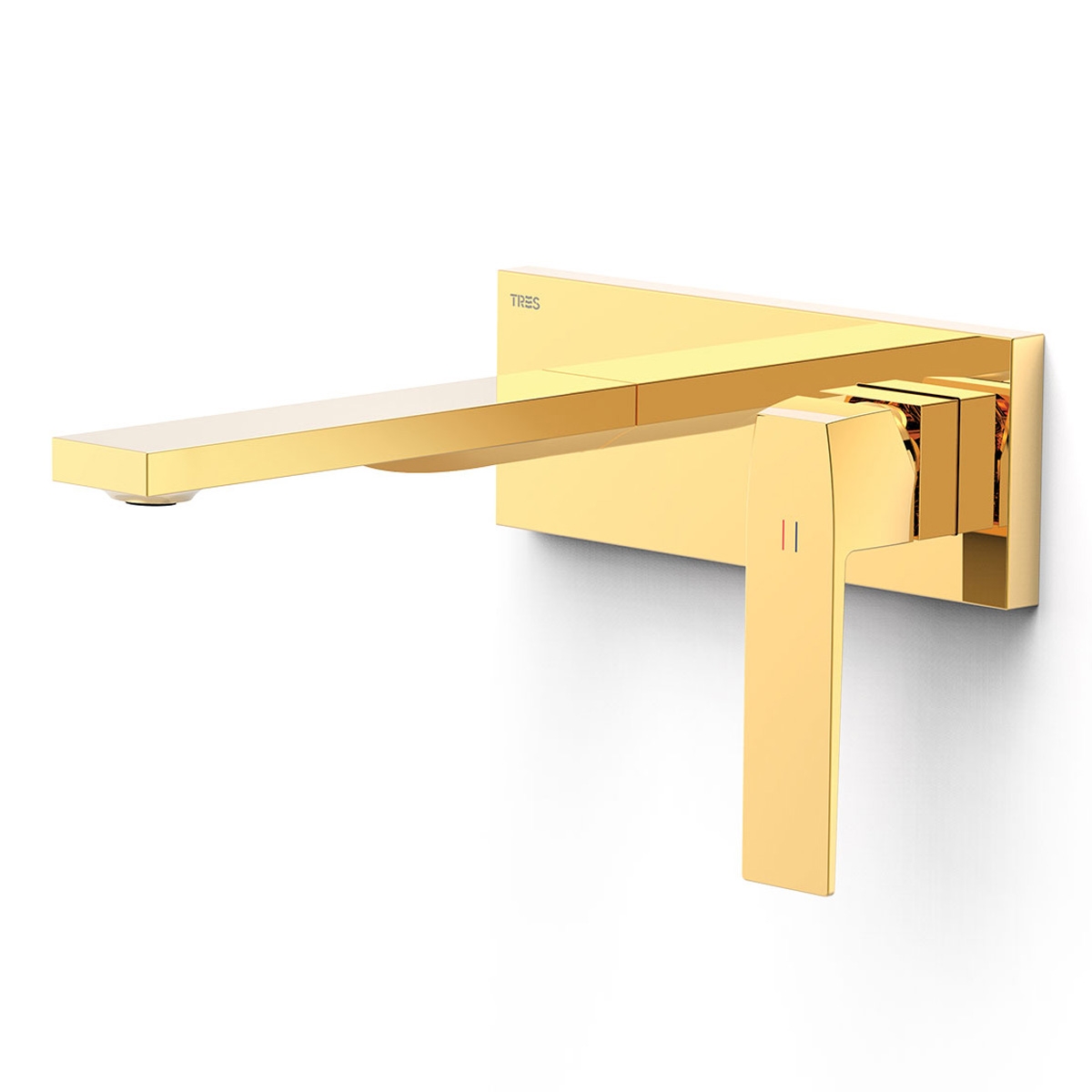 Eingebauter eingebauter Wasserhahn für Slim Exklusiver Goldspüle